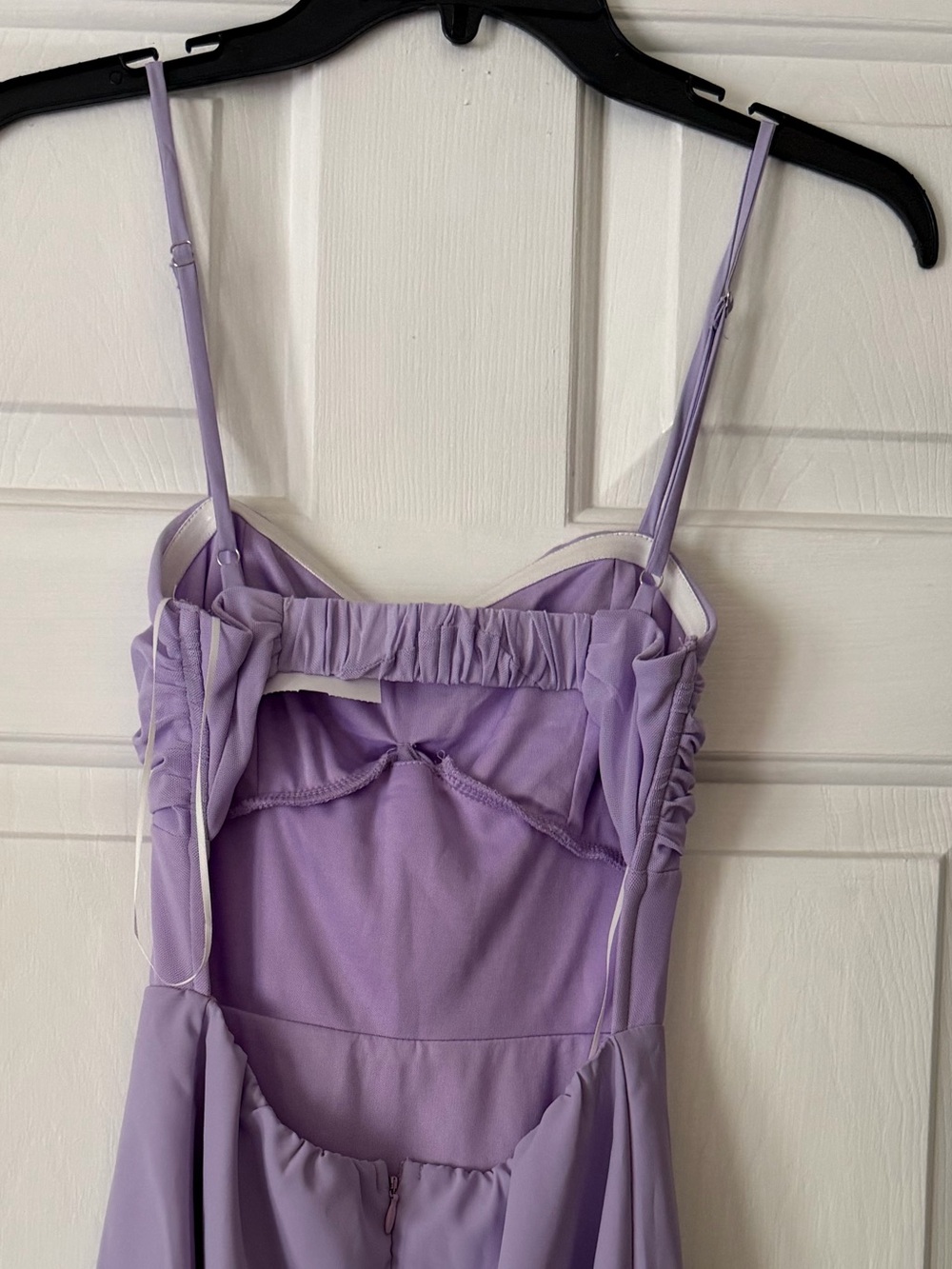 Hello Molly new with tags “fashion feature” mini dress in lilac purple. Size xs - Picture 7 of 8